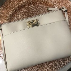 Off white Calvin Klein crossbody bag